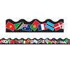 Trend Enterprises World Flags Terrific Trimmers®, 39 Feet/Pack, PK6 T91352